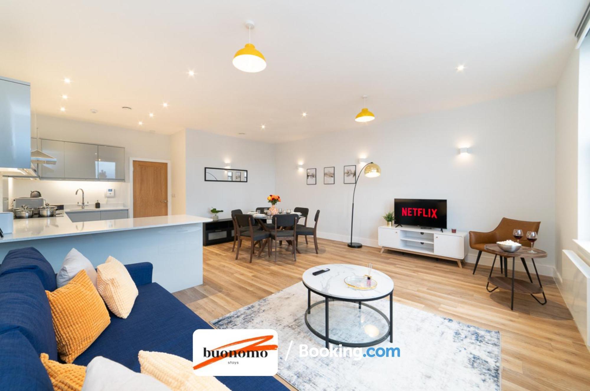 Two Bedroom Apartment At Buonomo Stays Short Lets & Serviced Accommodation Close To Wimbledon Tennis Courts Лондон Екстериор снимка