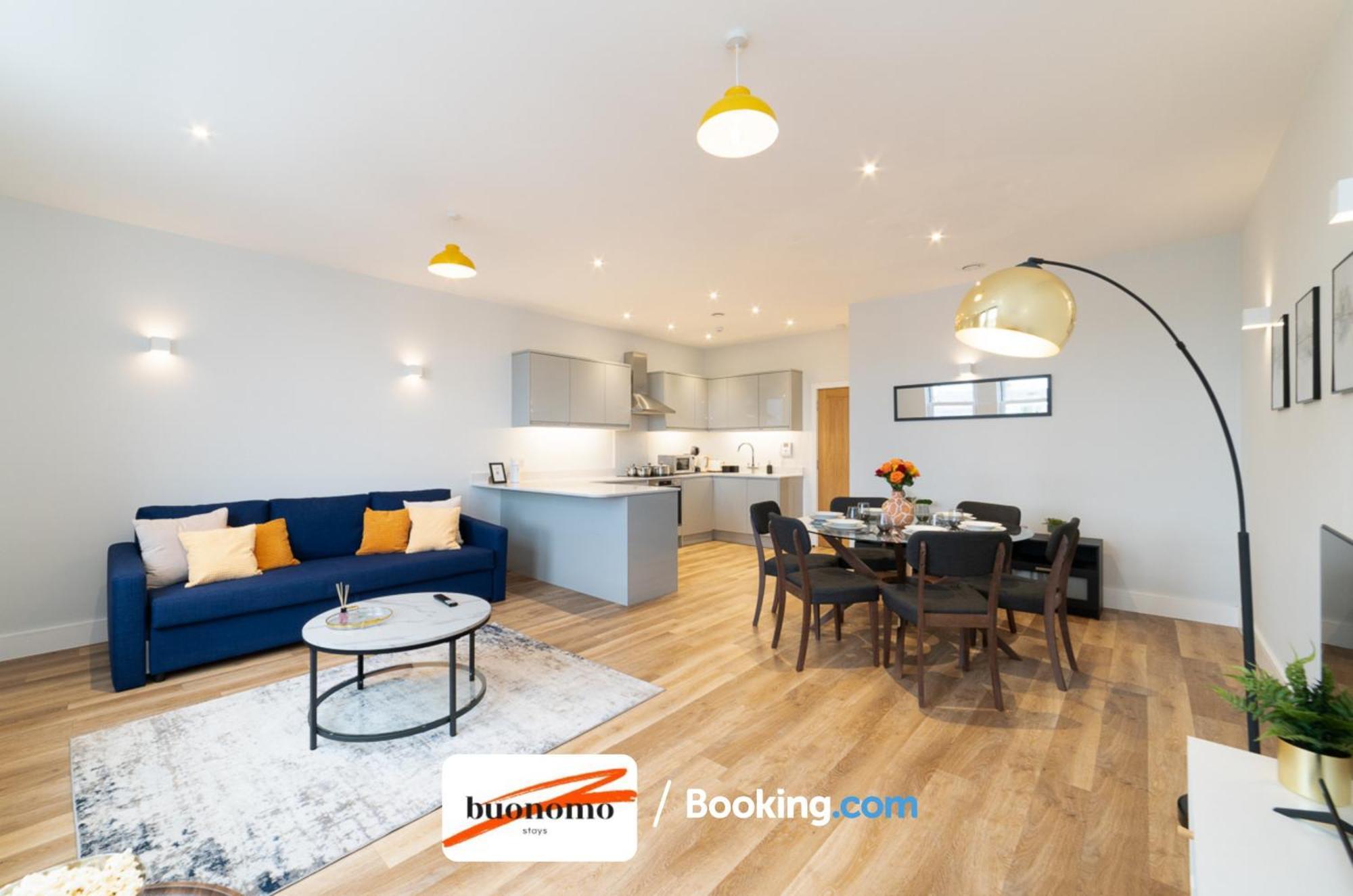 Two Bedroom Apartment At Buonomo Stays Short Lets & Serviced Accommodation Close To Wimbledon Tennis Courts Лондон Екстериор снимка