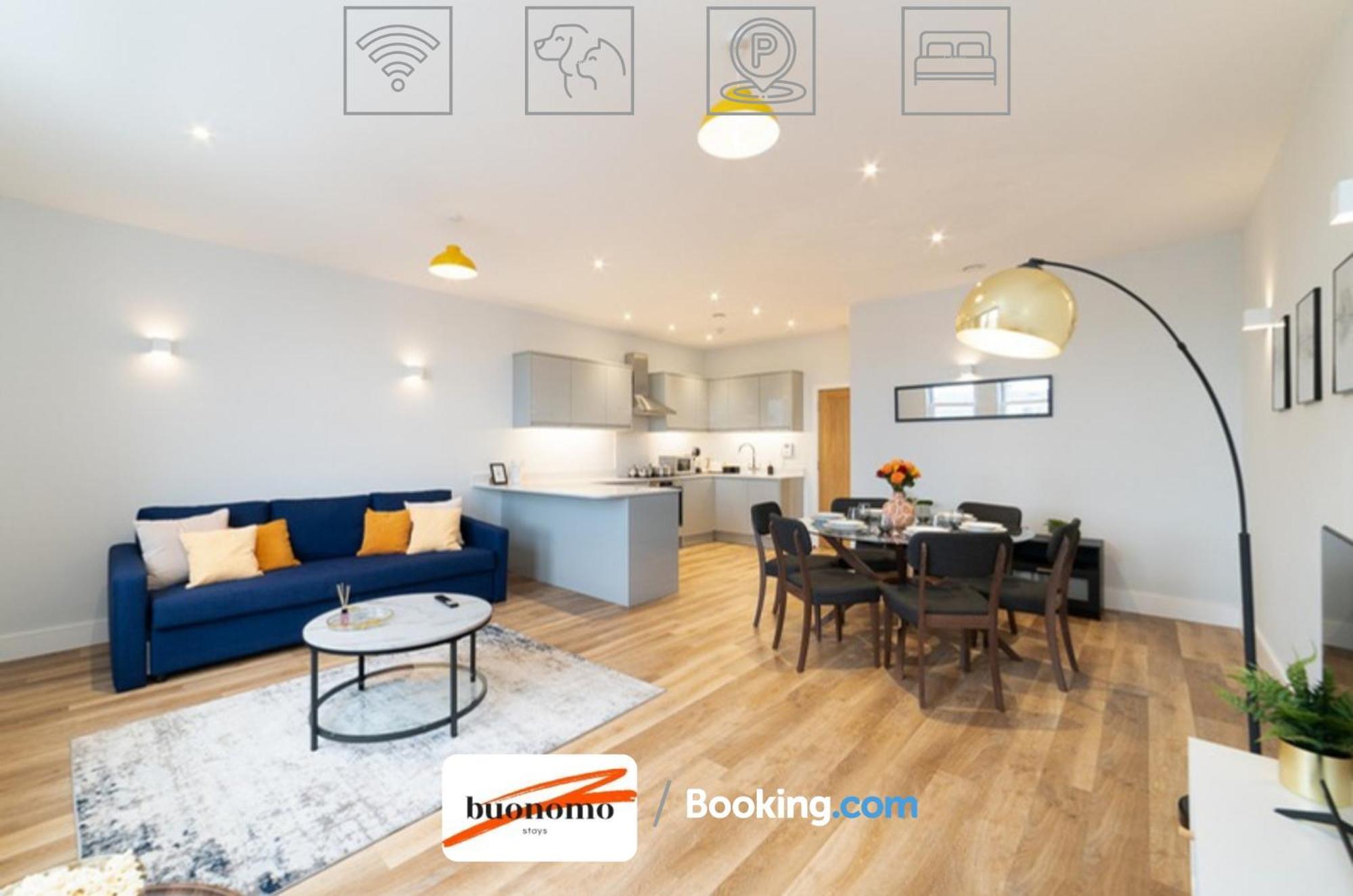Two Bedroom Apartment At Buonomo Stays Short Lets & Serviced Accommodation Close To Wimbledon Tennis Courts Лондон Екстериор снимка